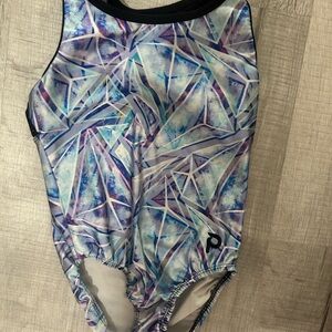 Plum gymnastics leotard size CL
